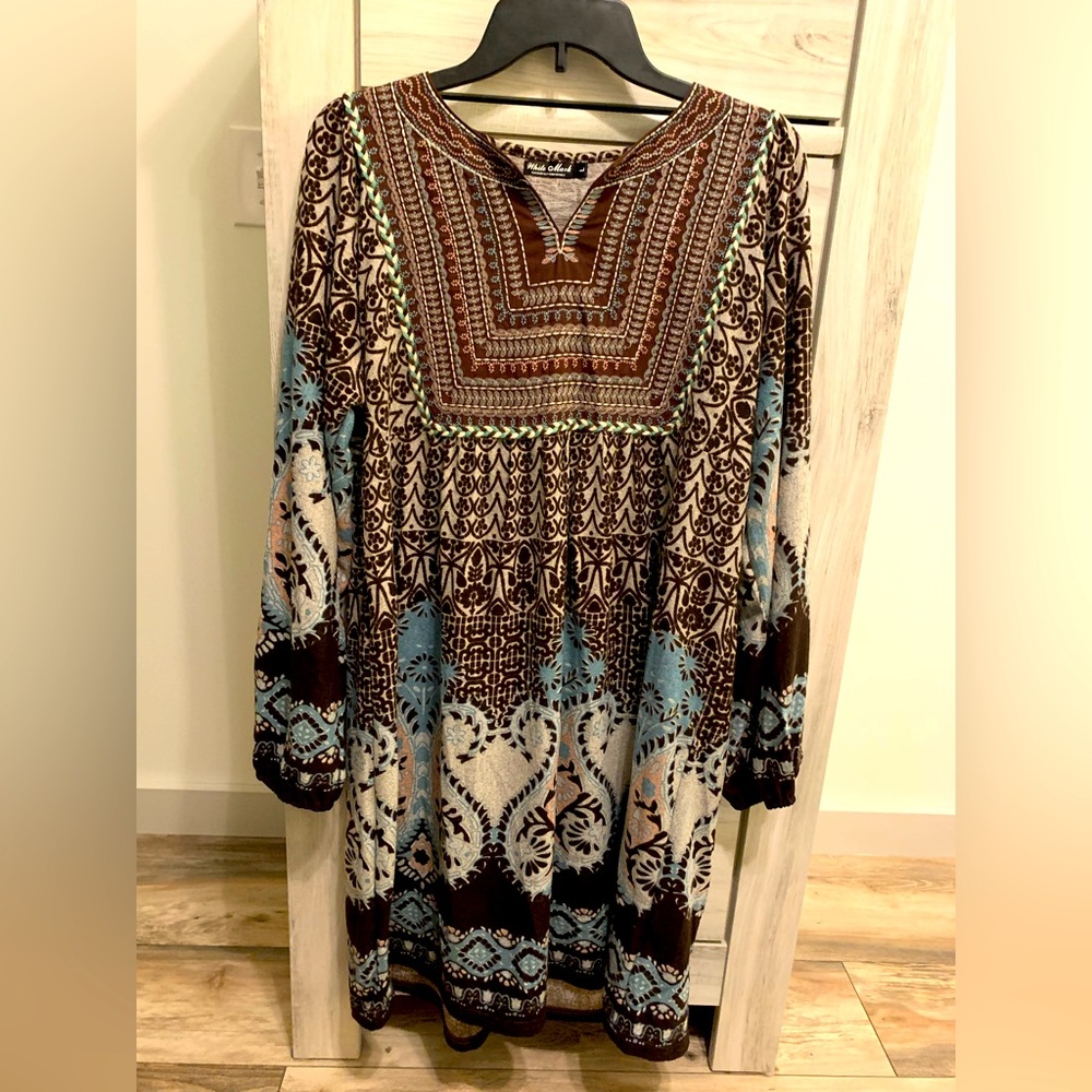 Dress - size L - knee length - White Mark